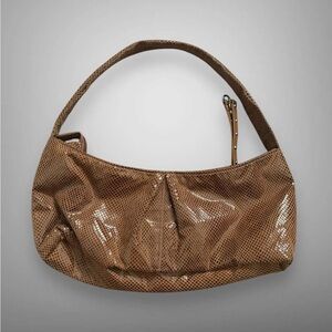 Kate Landry Brown
Snakeskin Soft Shoulder Bag.